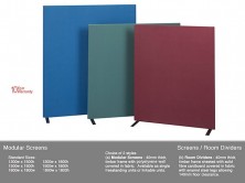 Bendix Modular 40mm Freestanding Budget Screens